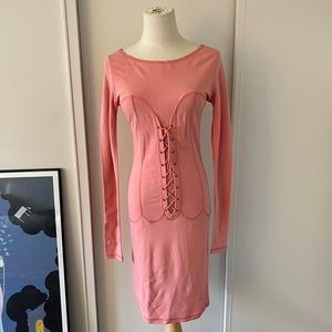 Chantal Thomass FW 1991 pink dress